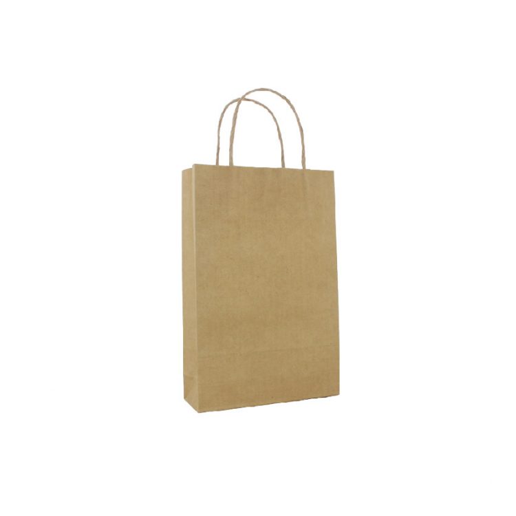 Brown Paper Carry Bags - Baby