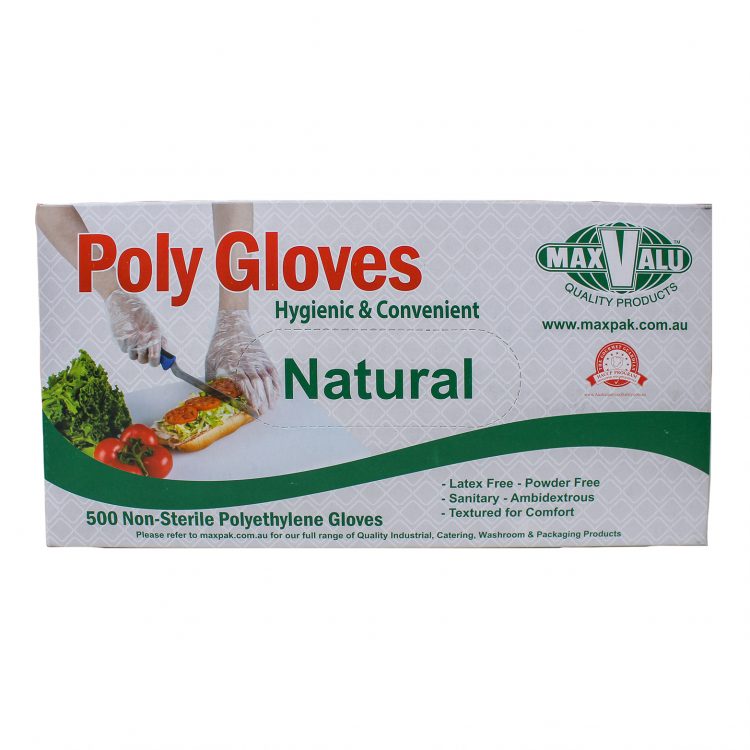 Natural Poly Gloves - Box