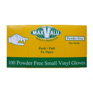 Small Powder Free Vinyl Gloves