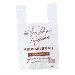 Extra Large Printed Reusable Singlet Bag